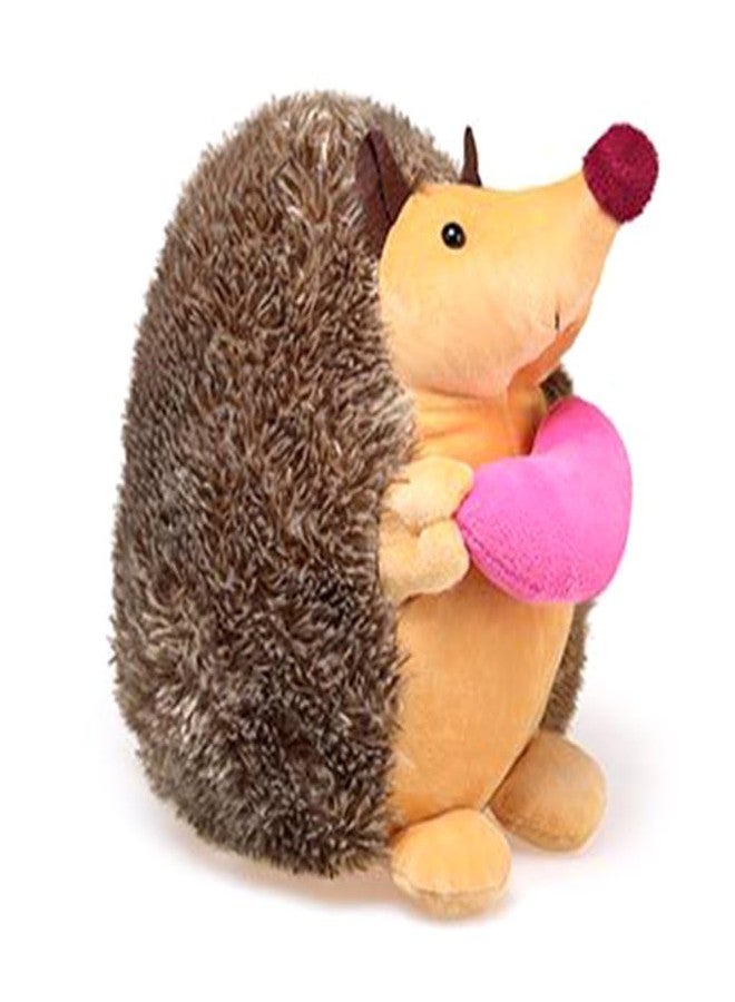 Toyshine 17cm Cute Soft Hedgehog Stuffed Plush Toy Wildlife Zoo Animal Desert Hedgehog Plush Toys, Velentine Gift for Girls Birthday Gift for Kids & Animal Lovers - Image 2